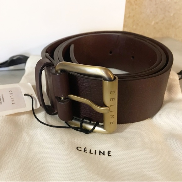 Celine Accessories - Auth. Celine Dark Brown women’s Belt